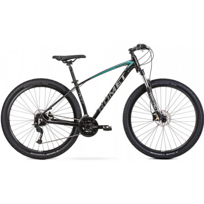 Bicycle Romet Mustang M1 29" LTD 2021 black-turquoise