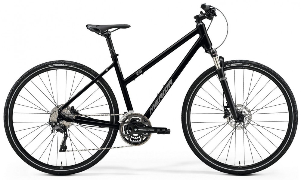 Велосипед Merida CROSSWAY 500 Lady glossy black 