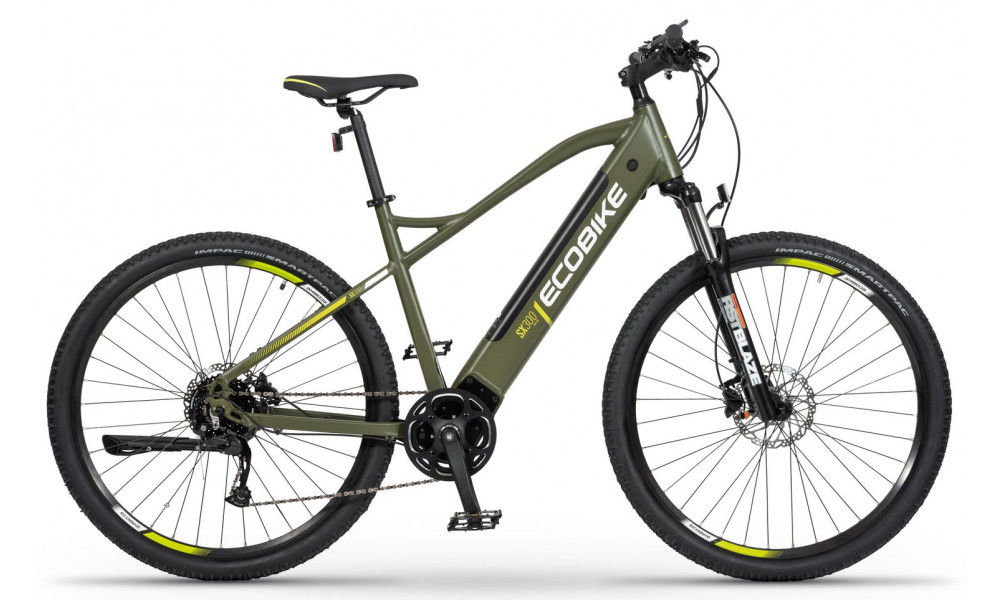 Электрический велосипед Ecobike SX 300 29" 48V green - 1