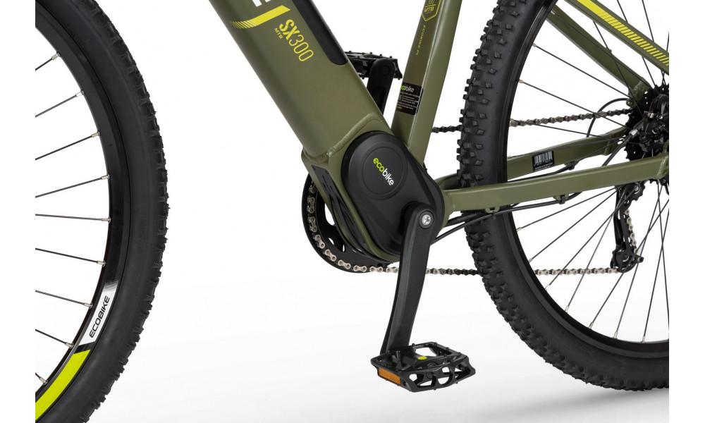Электрический велосипед Ecobike SX 300 29" 48V green - 14