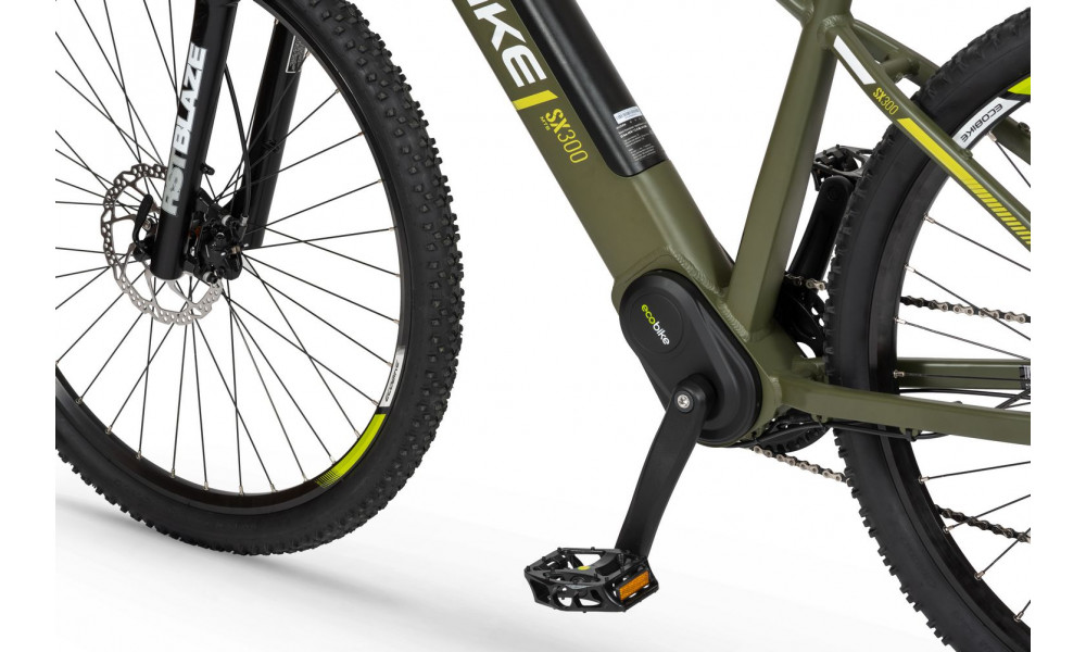 Электрический велосипед Ecobike SX 300 29" 48V green - 16