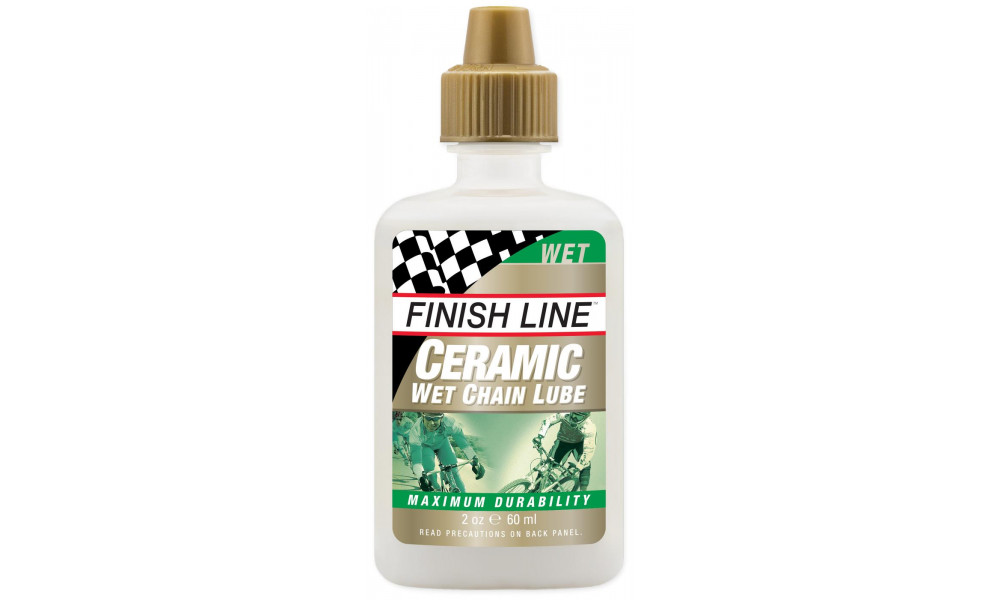 Смазка цепи Finish Line Ceramic Wet 60ml - 5