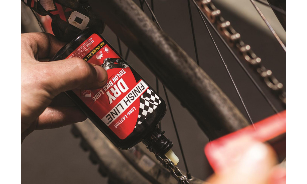 Смазка цепи Finish Line Dry with Teflon 120ml - 1