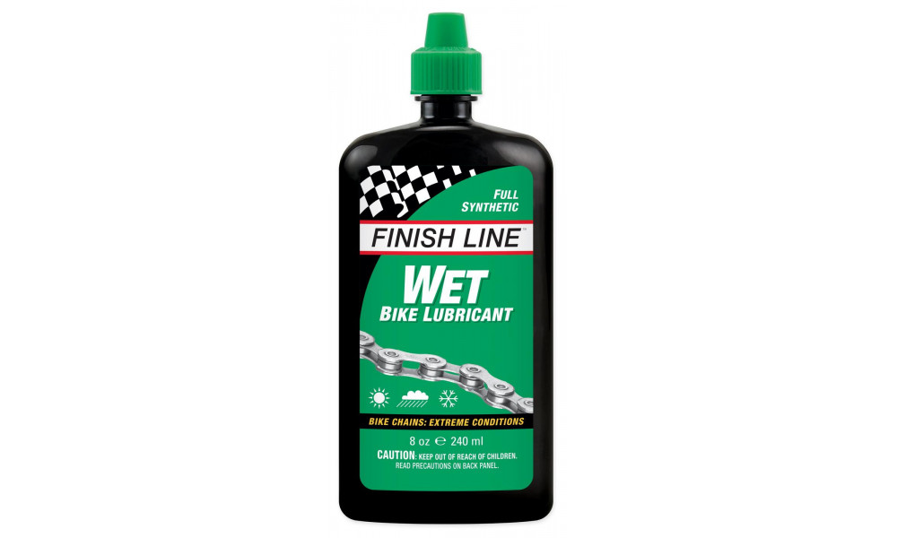 Смазка цепи Finish Line Wet 240ml - 10