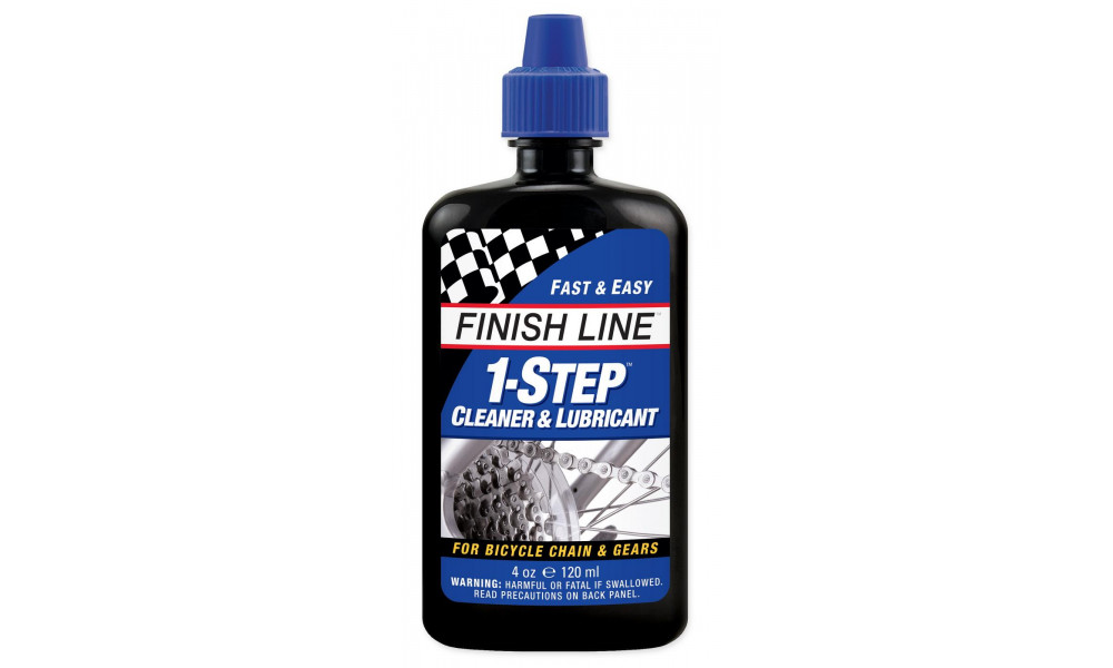 Очиститель цепи/смазка Finish Line 1-Step 120ml - 2