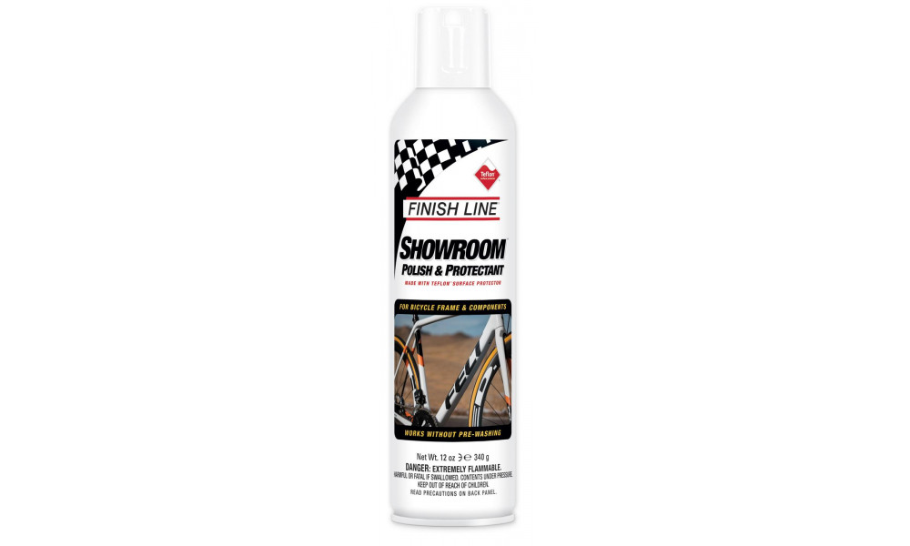 Protective and polishing aerosol Finish Line Showroom 340ml - 3