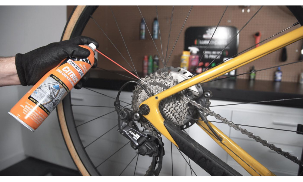 Drivetrain cleaner/degreaser Finish Line Citrus aerosol 355ml - 3