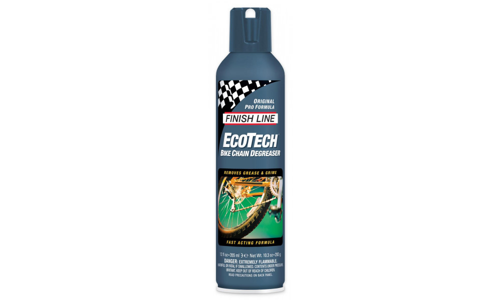 Очиститель/обезжириватель трансмиссии Finish Line EcoTech aerosol 355ml - 4