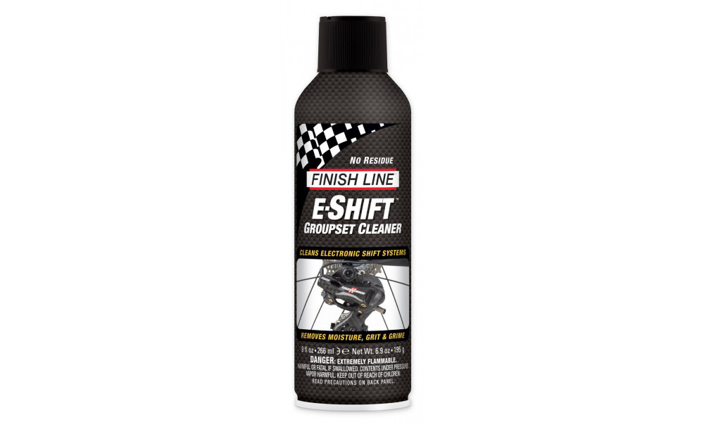 Drivetrain cleaner Finish Line E-Shift Groupset aerosol 265ml 