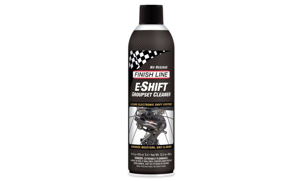 Drivetrain cleaner Finish Line E-Shift Groupset aerosol 475ml 