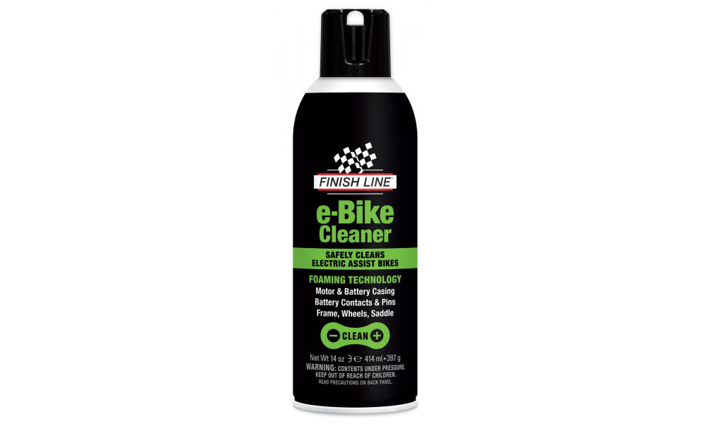 Очиститель для велосипеда Finish Line eBike aerosol 414ml - 4