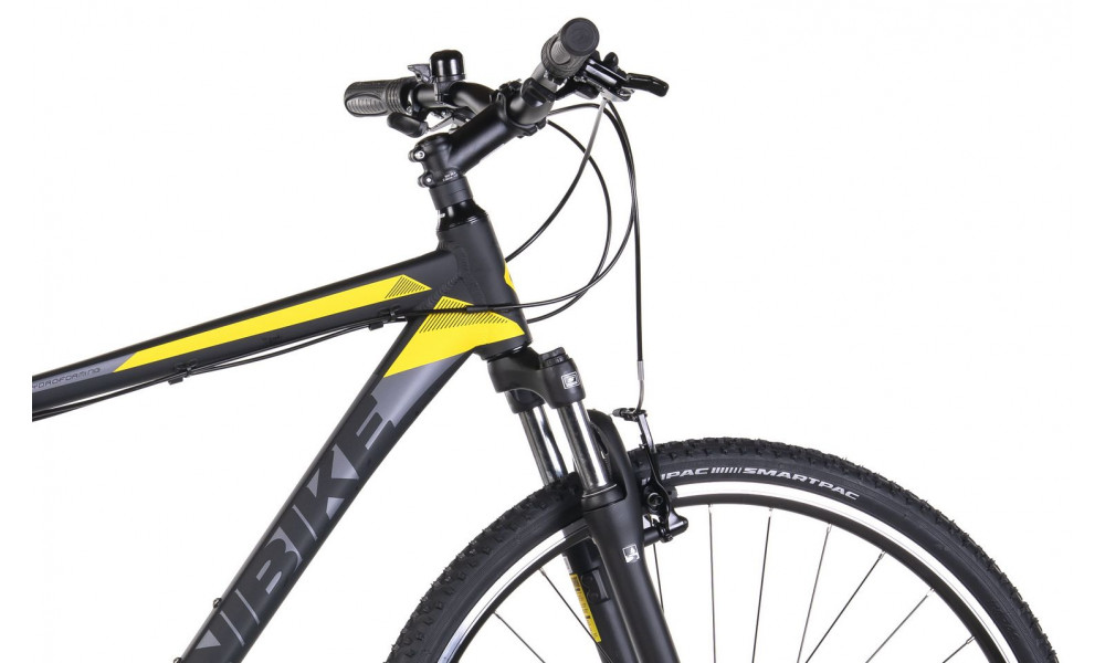 Велосипед UNIBIKE Prime GTS 2022 black-yellow - 2