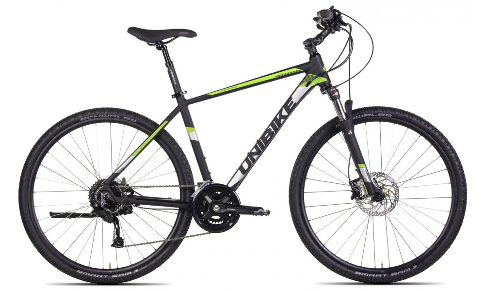 Велосипед UNIBIKE Crossfire GTS 2022 black-green 
