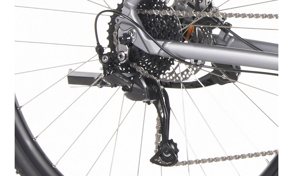 Велосипед UNIBIKE Crossfire GTS 2022 graphite-blue - 1