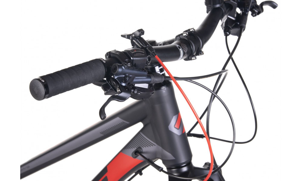 Велосипед UNIBIKE Zethos GTS 2022 black-red - 2