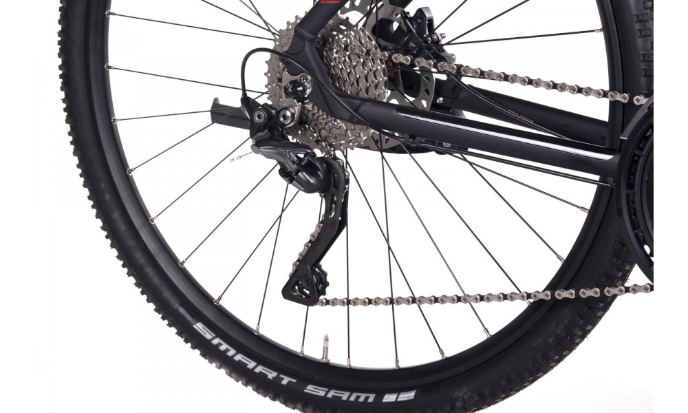 Велосипед UNIBIKE Zethos GTS 2022 black-red - 3