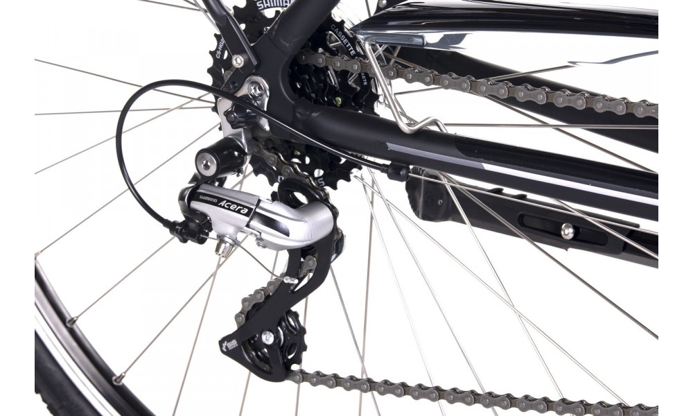 Велосипед UNIBIKE Vision LDS 2022 black - 2