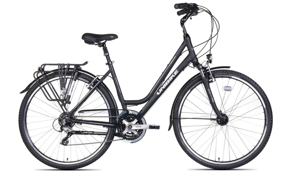 Велосипед UNIBIKE Vision LDS 2022 black - 3