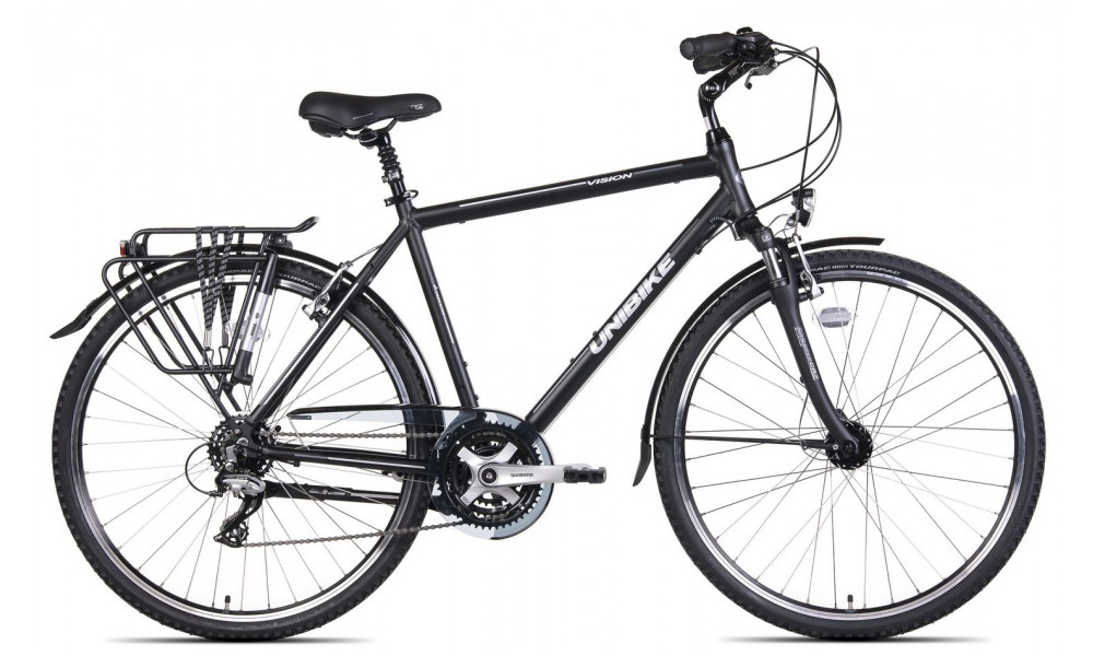 Велосипед UNIBIKE Vision GTS 2022 black - 4