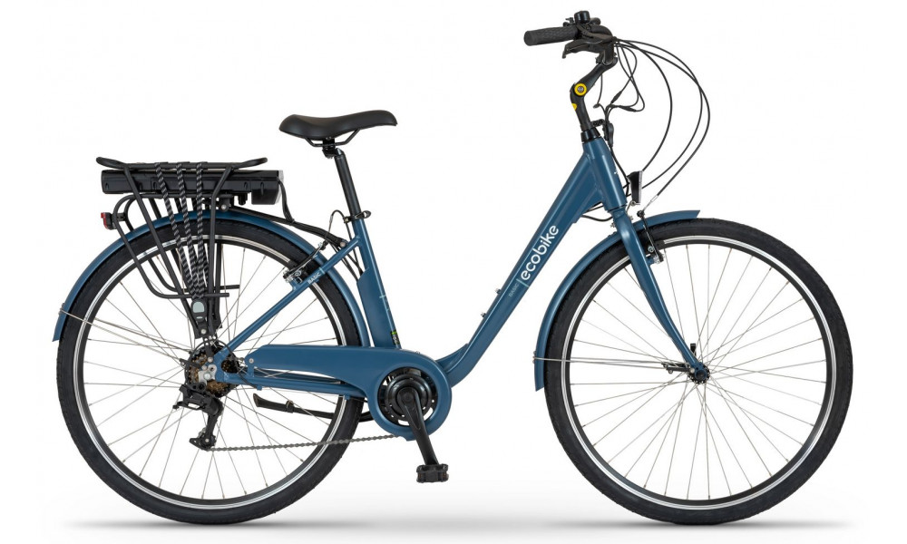 Электрический велосипед Ecobike Basic Petrol 28" blue - 1