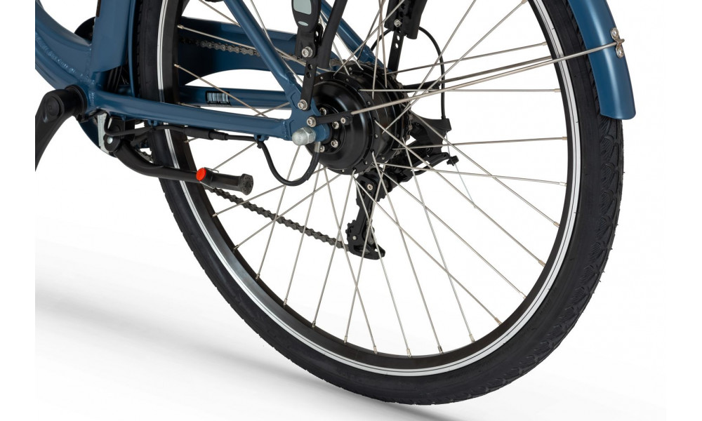 Электрический велосипед Ecobike Basic Petrol 28" blue - 9