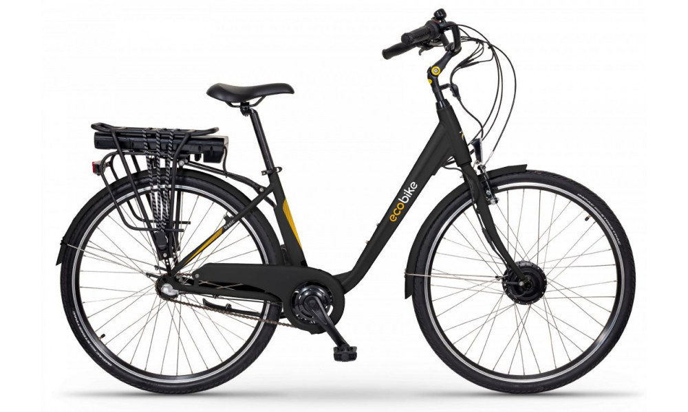 Электрический велосипед Ecobike Basic Nexus 28" black - 1