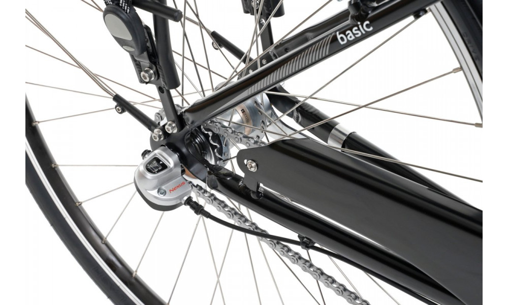 Электрический велосипед Ecobike Basic Nexus 28" black - 3