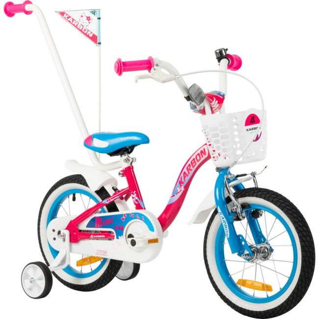 Bicycle Karbon Mimi 14 pink-blue