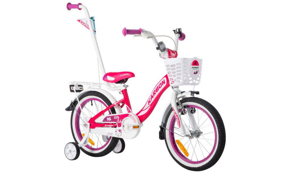 Bicycle Karbon Kitty 16 pink-white - 22