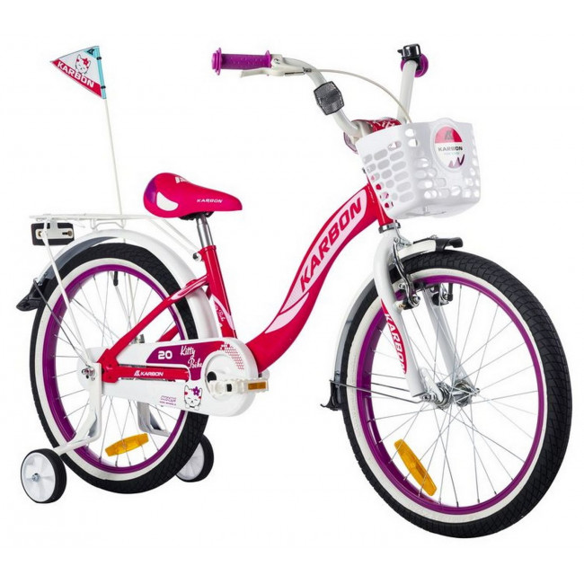 Bicycle Karbon Kitty 20 pink-white