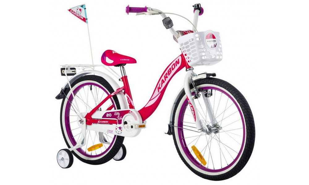 Bicycle Karbon Kitty 20 pink-white - 12