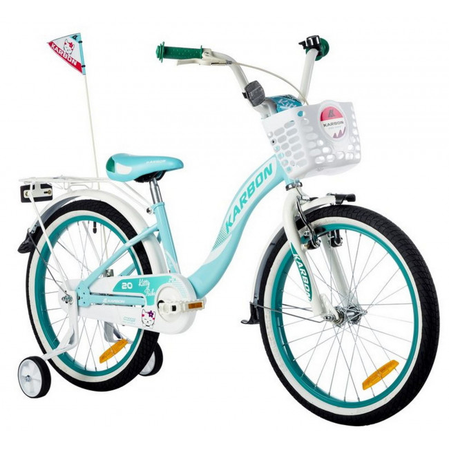 Bicycle Karbon Kitty 20 turquoise-white