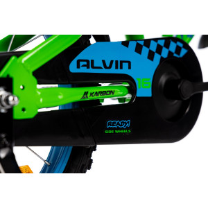 Велосипед Karbon Alvin 16 green-blue