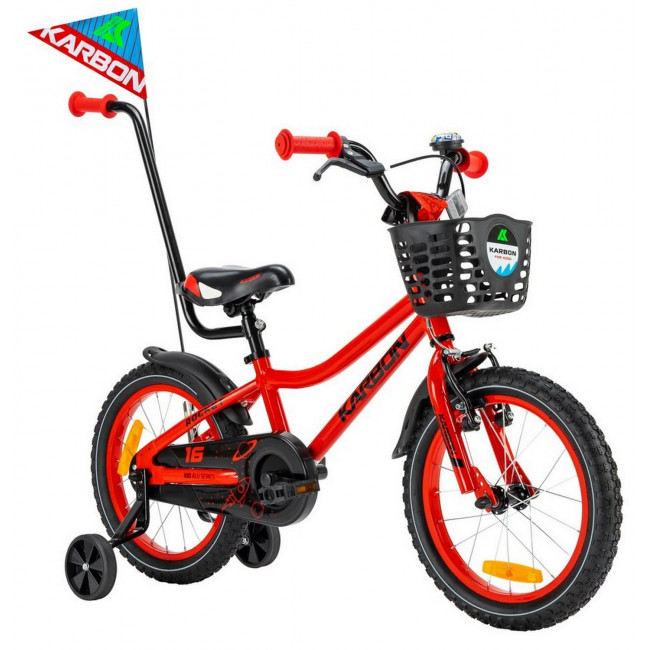 Bicycle Karbon Rocket ALU 16 red-black