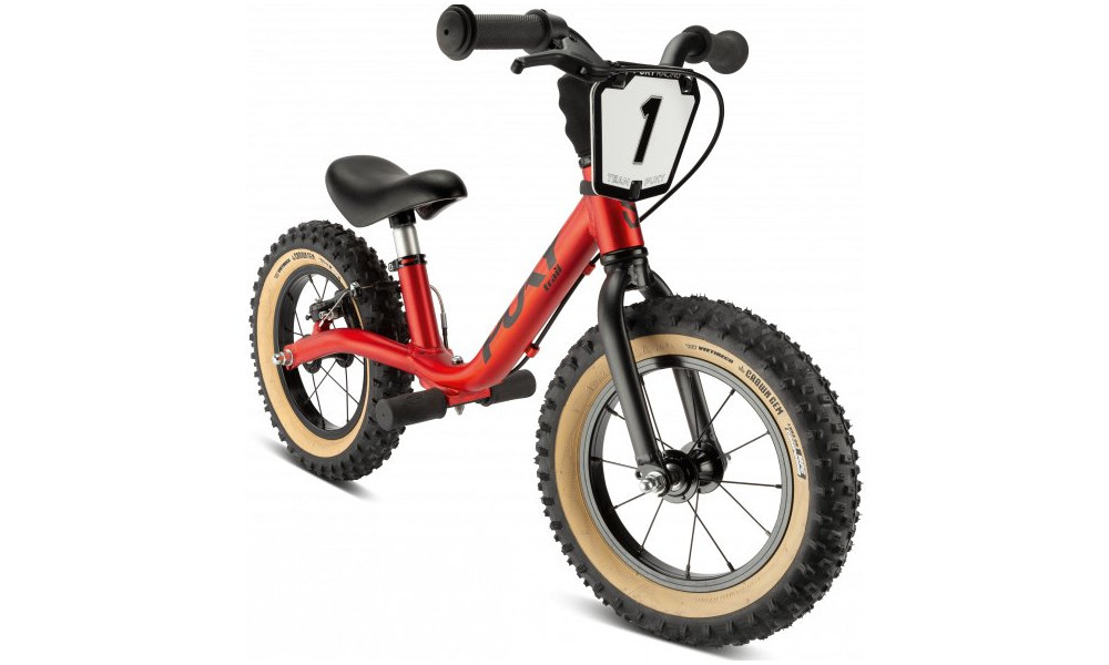 Balansinis dviratukas PUKY LR Trail red black - 3