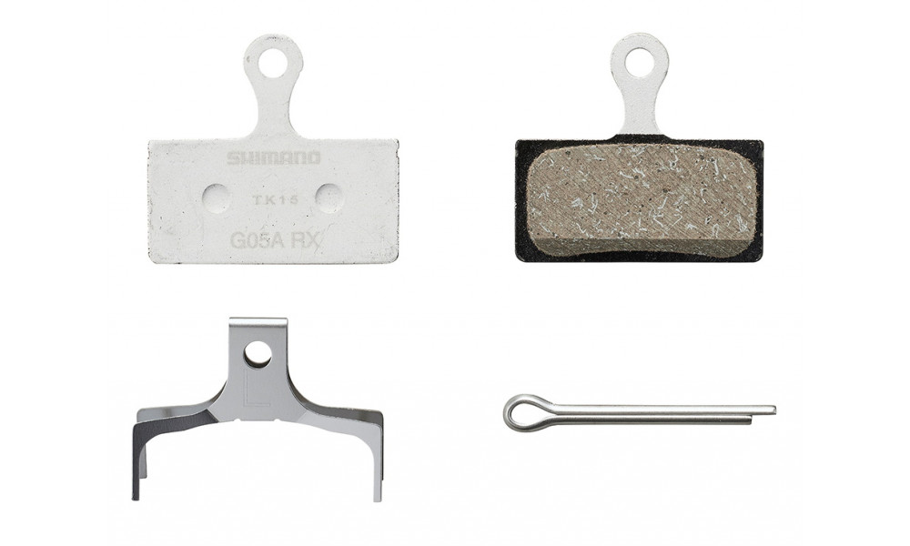 Disc brake pads Shimano G05A Resin 