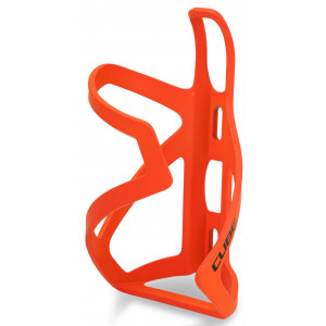 Bottle cage Cube HPP Sidecage matt orange'n'glossy black