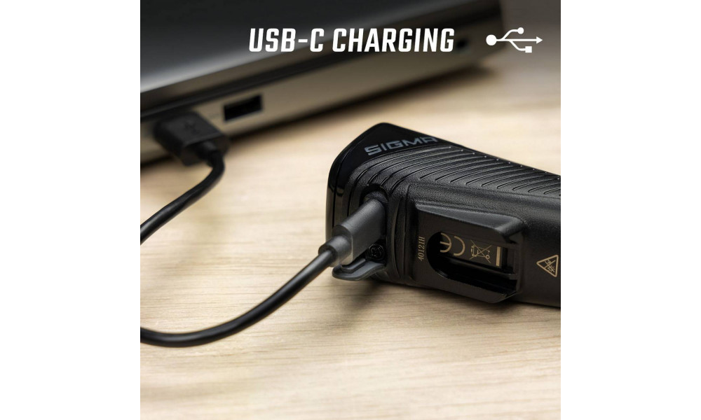 Передняя лампа Sigma Buster 150 USB - 11