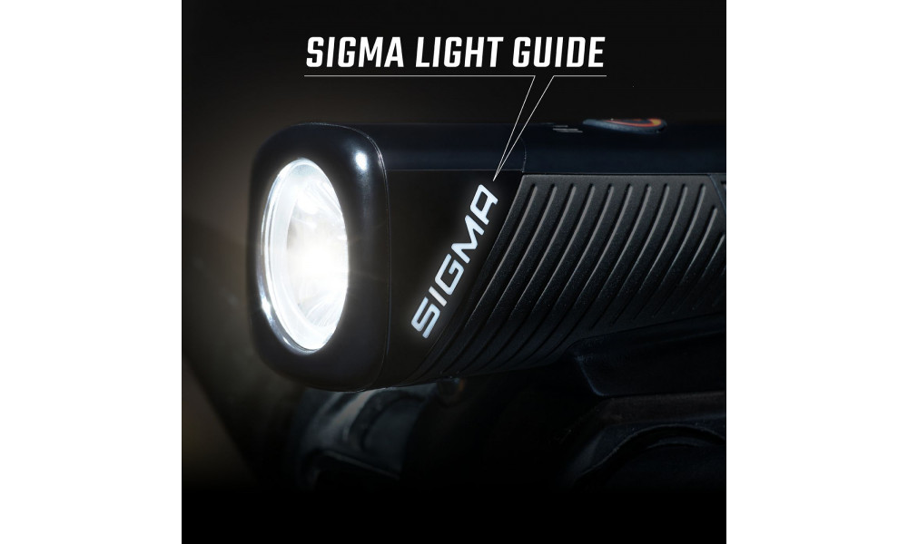 Передняя лампа Sigma Buster 800 USB - 10