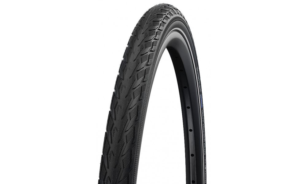 Шина 26" Schwalbe Delta Cruiser Plus HS 431 Active Wired 37-590 / 26x1 3/8 Reflex - 1