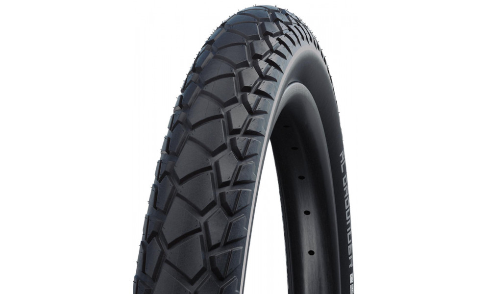 Шина 27.5" Schwalbe Al Grounder HS 611, Perf Wired 60-584 / 27.5x2.35 DD Addix Reflex 