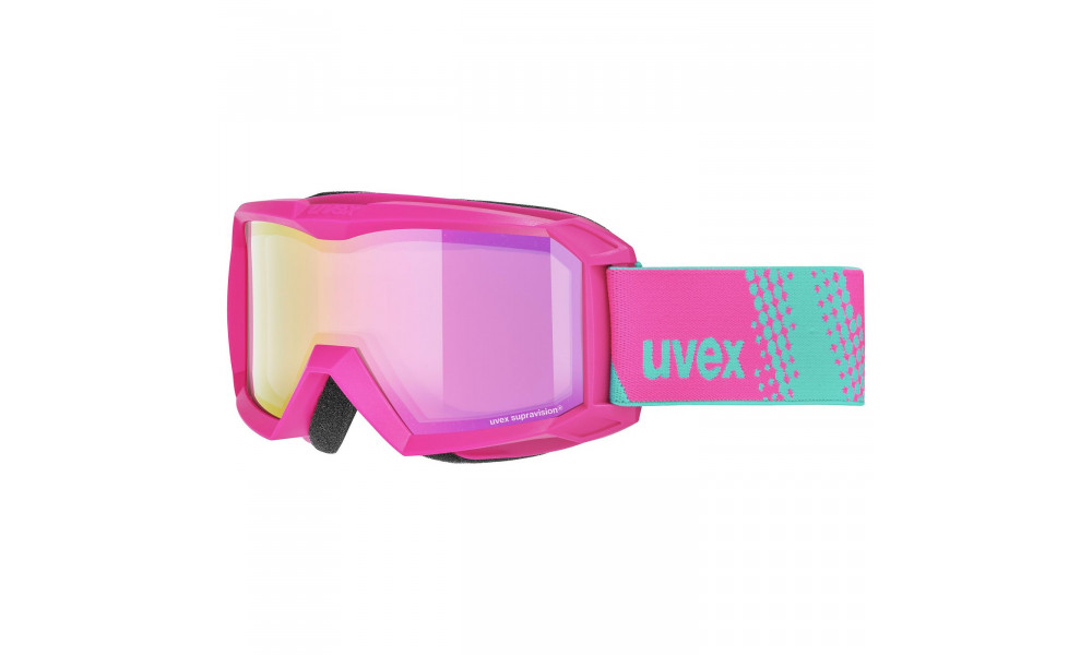 Skiing glasses Uvex flizz FM pink dl/pink clear-rose - 1