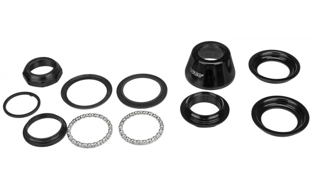 Рулевая колонка Alu Semi Integrated NECO 1-1/8" H112N black - 3