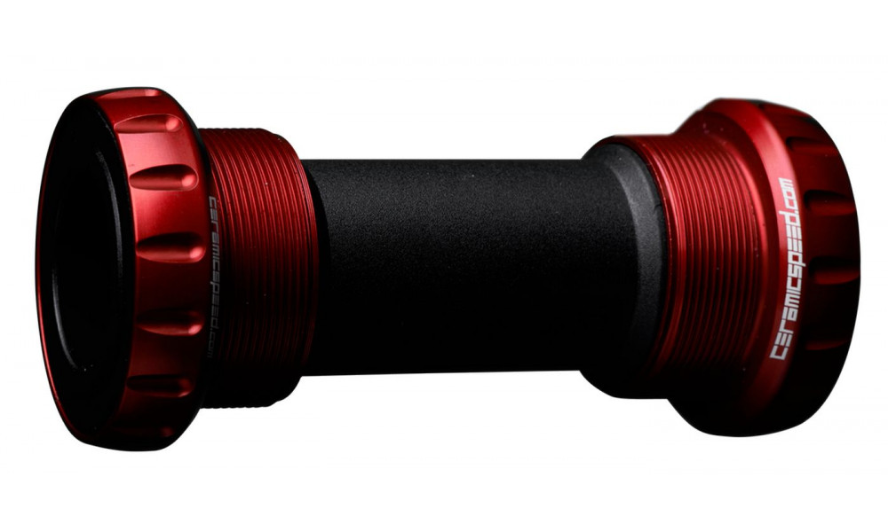 Źąšņščäę źąšåņźč CeramicSpeed BSA Road 68mm for Shimano, FSA, Rotor 24mm red (101309) 