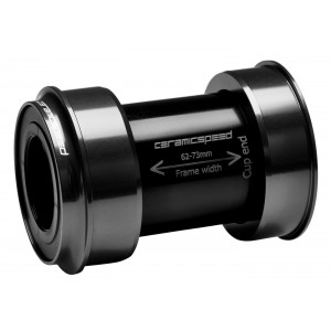 BB-set CeramicSpeed PF30A / PF46X73 for SRAM GXP 24 / 22,2mm black (104898)