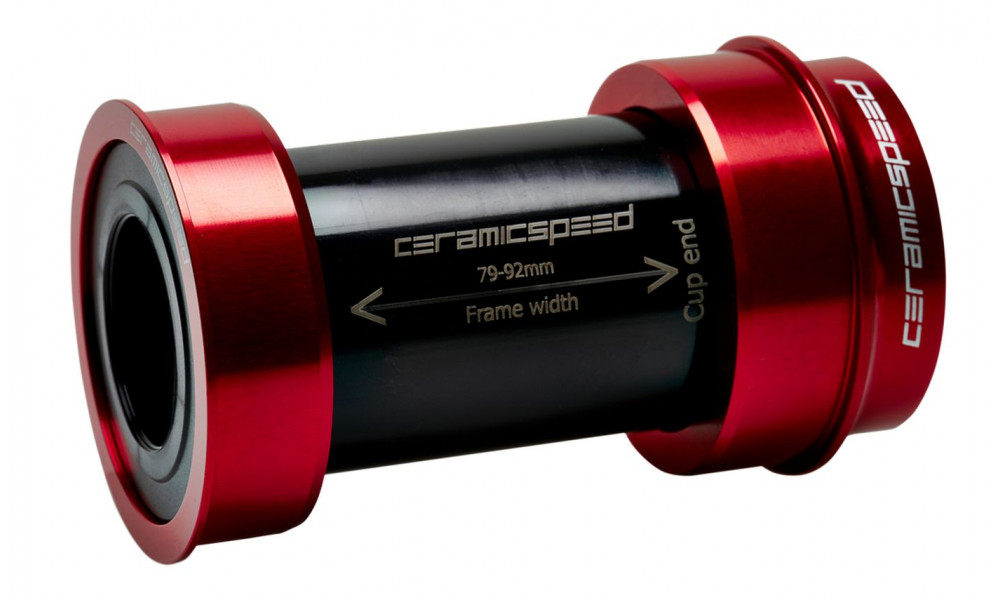 Źąšņščäę źąšåņźč CeramicSpeed BBright / PF46X79 for Shimano/FSA/Rotor 24mm red (105171) 