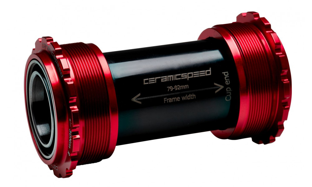 Źąšņščäę źąšåņźč CeramicSpeed T45 Threadfit 82.5 for Campagnolo UltraTorque 25mm red (105138) 