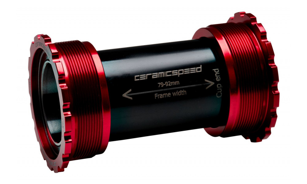 Źąšņščäę źąšåņźč CeramicSpeed T45 Threadfit 82.5 red (105139) 