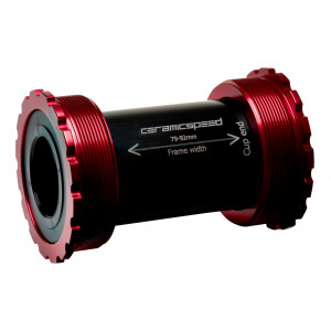 Картридж каретки CeramicSpeed T45 Threadfit 82.5 for SRAM DUB 29 mm red (106768)