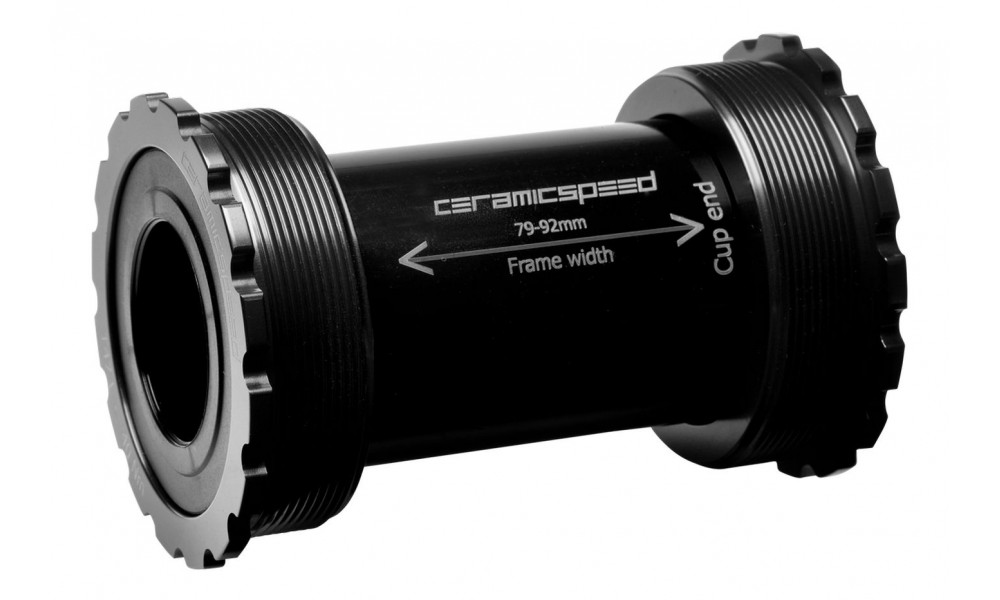 Картридж каретки CeramicSpeed T47 / Threaded 47X86/85 for Shimano/FSA/Rotor 24mm black (105148) 